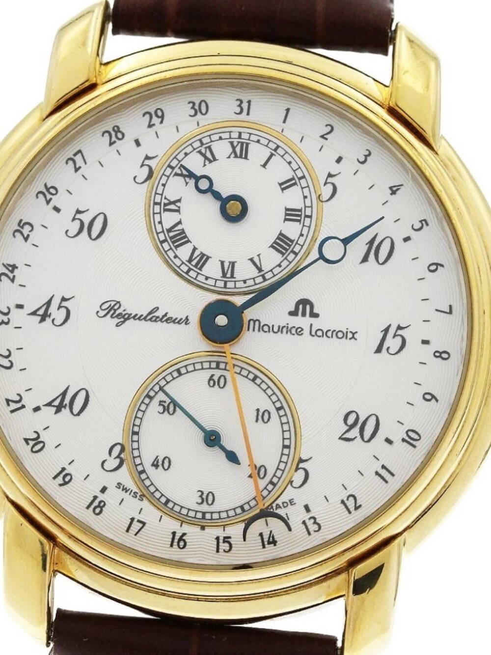 MAURICE LACROIX Masterpiece regulator 53401 Small seconds HW Men's_956630